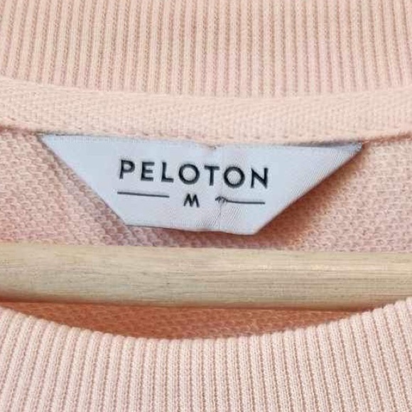 Peloton Pink Breast Care Awareness Sweater Size Med New - Picture 11 of 11